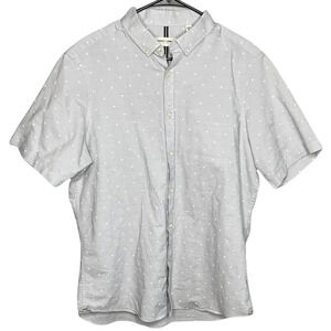 Crosby & Howard Men’s Printed Button Down Casual Shirt Size XL